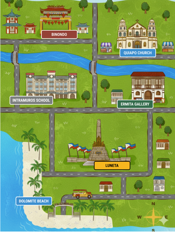 Manila Map Screen
